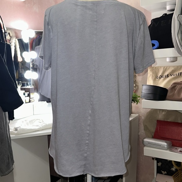 Gray distressed hollister tee - Picture 3 of 4